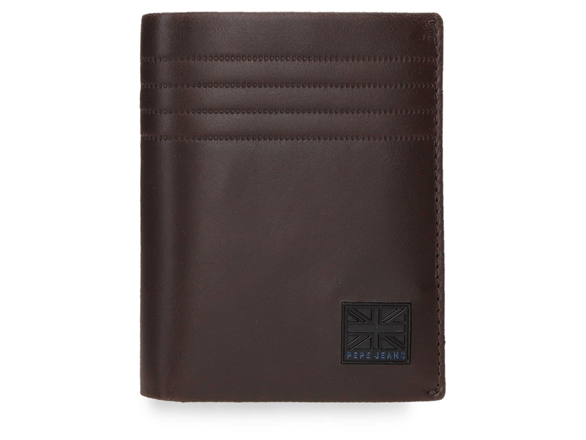 Cartera marrón Hudson de Pepe Jeans