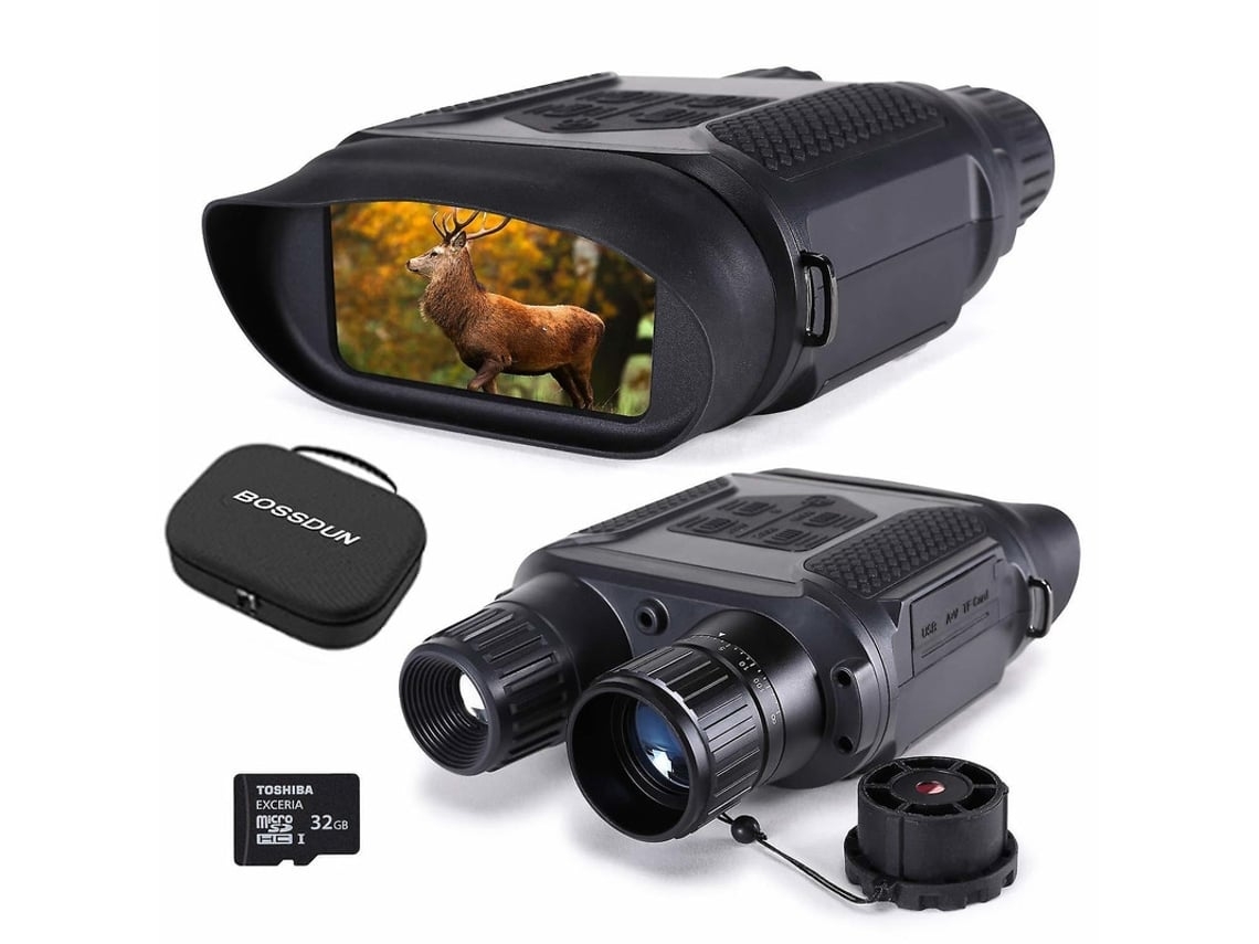 Binóculos De Visão Noturna Digital 7x31 Para Caça Com Câmera Infravermelha Hd Tft Lcd De 2 Polegadas E Alcance De Visualização Da Filmadora Saisiyiky