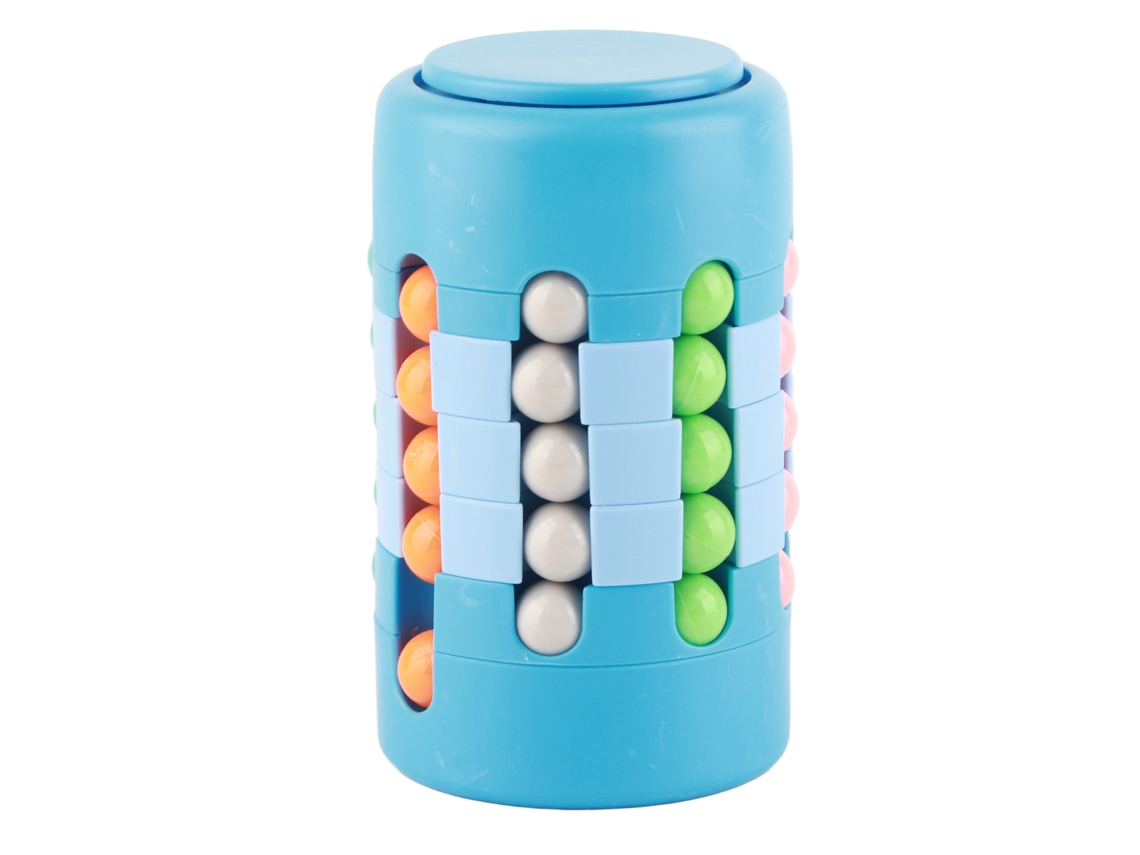 Ats-cubo Mágico De Lápiz De Orden Octavo Con Bolas Rotativas, Juguete Educativo Para Reducir El Estrés Y Puzzle De Cilindro