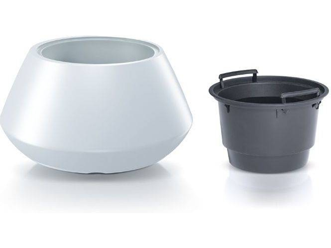 Maceta PROSPERPLAST Heos DMHET (Blanco - 58.2 x 58.2 x 30 cm)