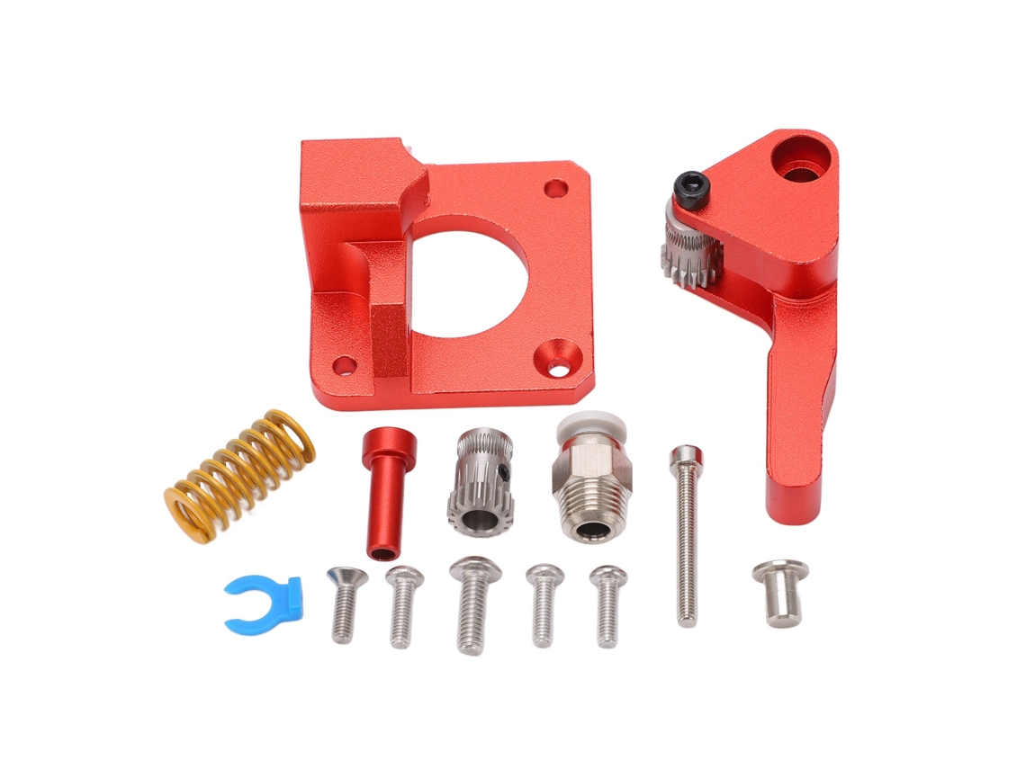 Kit De Bloque Extrusor De Aluminio Con Doble Engranaje Para Impresora 3d Cr 10s Pro