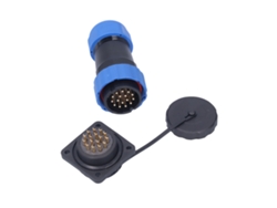 Conector De Alimentación Impermeable Ip68, Enchufe Y Toma De Aviación Cuadrados, 4 Orificios, 380 V 10 A Sp2816