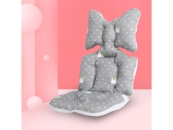 Cojín Para Asiento De Cochecito, Cojín Para Asiento De Coche De Bebé De Doble Cara, Transpirable Y Suave Cuich