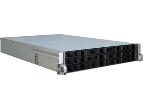 Caja PC INTER-TECH Inter-Tech Ipc 2U-2412 Rack Negro Plata