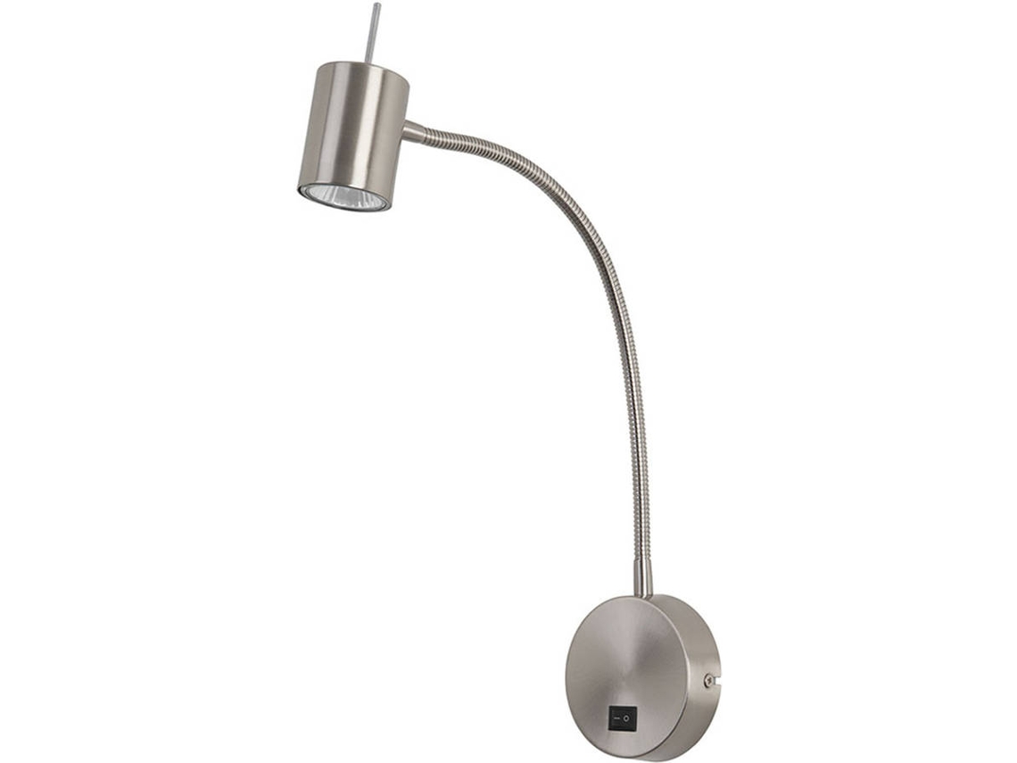 Luz De Lectura FORLIGHT Bas Gu10 7W (Níquel satinado)