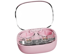 Auriculares Bluetooth True Wireless STREETZ T150 (In Ear - Micrófono - Rosa)