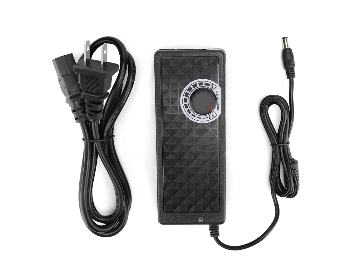 2026-fuente De Alimentación Ajustable 12-24v 5a Con Cable Ac, Adaptador De Voltaje Regulable