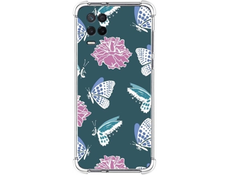 Carcasa Realme 8 5G TUMUNDOSMARTPHONE Dibujos Antigolpes Flores 10 Multicolor
