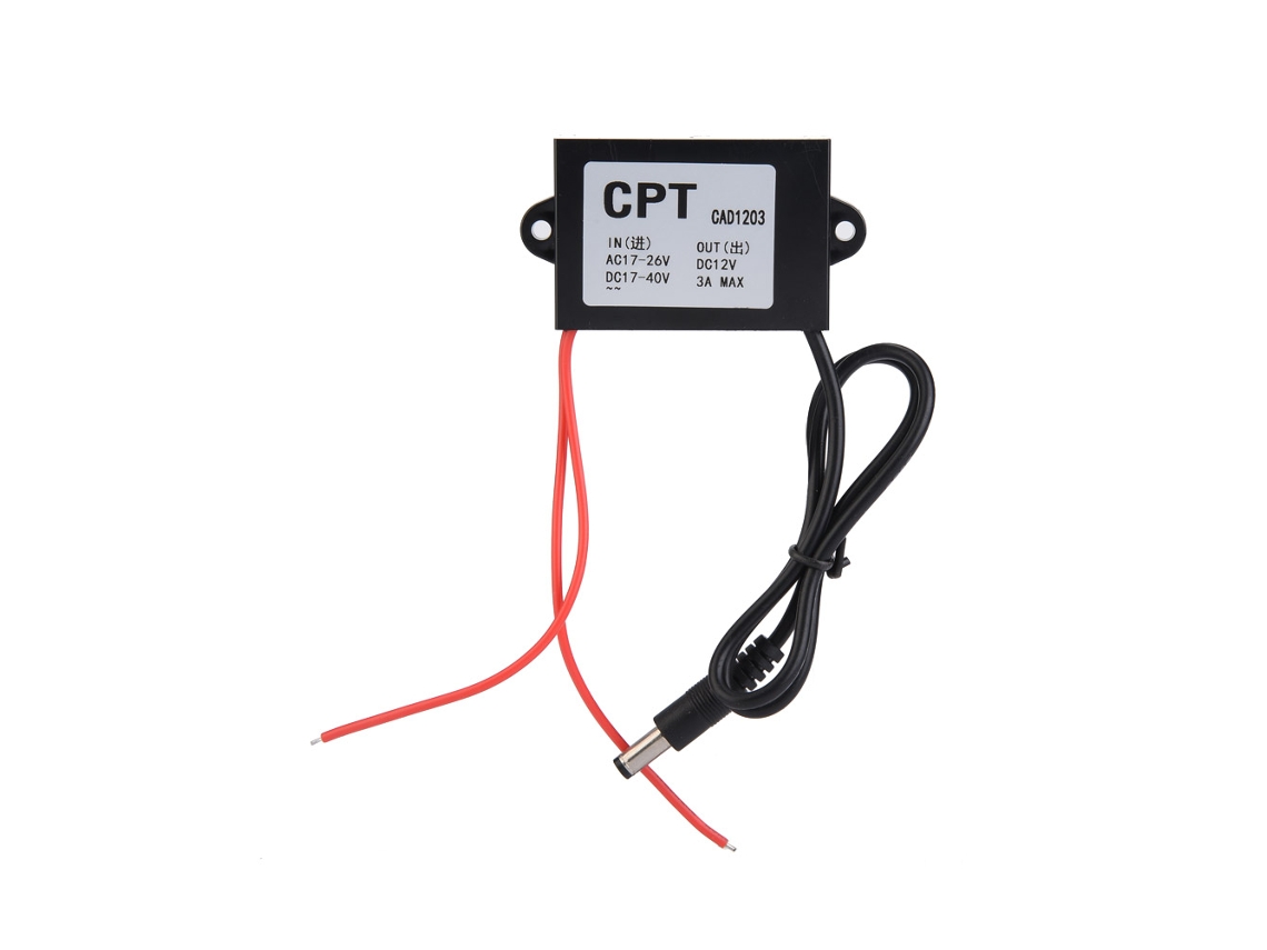 2026-convertidor Regulador De Alimentación De Ca A Cc 24v A 12v 3a Para Monitor