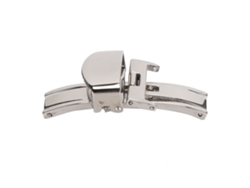 Correa de acero inoxidable resistente al desgaste para relojes de 14 mm.
