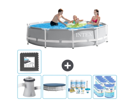 Piscina Tubular INTEX 26702GN-CB17 (4485 L - 305x76cm)