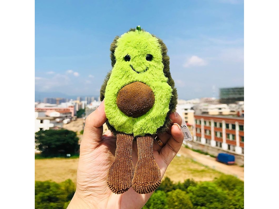 2026-40378-juguete De Peluche Aguacate Bonito Almohada De Relleno Regalo Para Niños Amigos Llavero De Peluche 2 Pack 5.5in