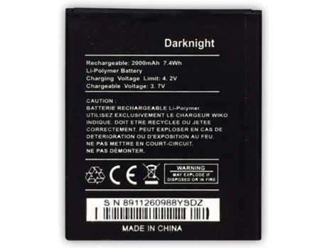 Batería MOVITEK Wiko Darknight