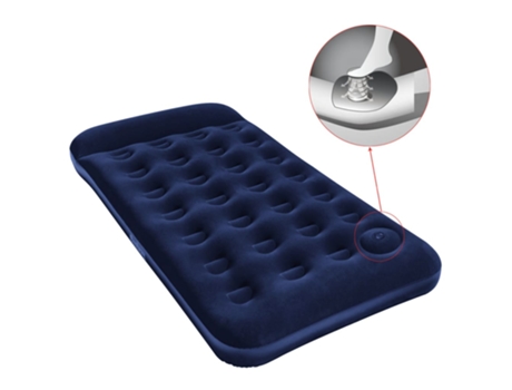 Bestway Colchón hinchable con bomba de pie integrada 188x99x28 cm