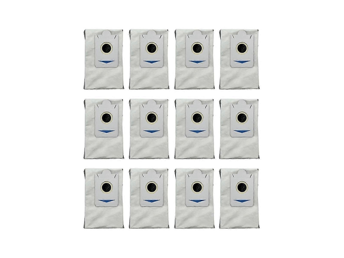 12 bolsas para aspiradora robot Deebot X2 / X2 Pro, repuestos, bolsa esterilizadora con carbón activado