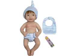 Muñeco Bebé Reborn Mini De Silicona De 15 Cm Con Ojos Abiertos, Juguete De Regalo Para Niños.