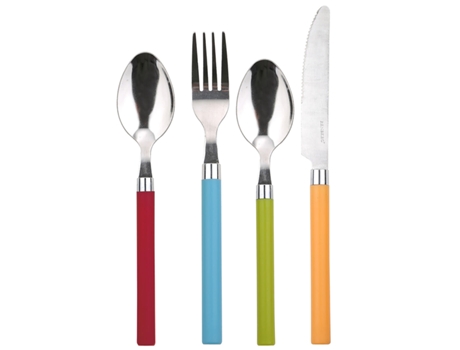 Cubertería Renberg ENERGY RB 24 Piezas Multicolor Acero Inoxidable