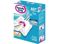 Juego de 4 bolsas de tela no tejida para aspiradora A07 para Aeg Handy Bag