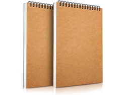 Cuaderno De Bocetos Profesional Tamaño A5 Con Papel De Arte De Doble Espiral Para Artistas Y Aficionados.