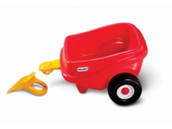 Remolque de juguete rojo, marca Little Tikes