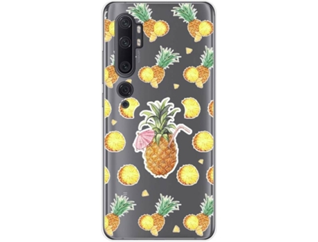 Carcasa Xiaomi Mi Note 10 TUMUNDOSMARTPHONE Dibujos Transparente Multicolor
