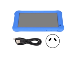 Tableta de 7 pulgadas 1024x600 IPS para niños, 3 GB de RAM, 32 GB de ROM, Wifi y cámara dual, luz dorada