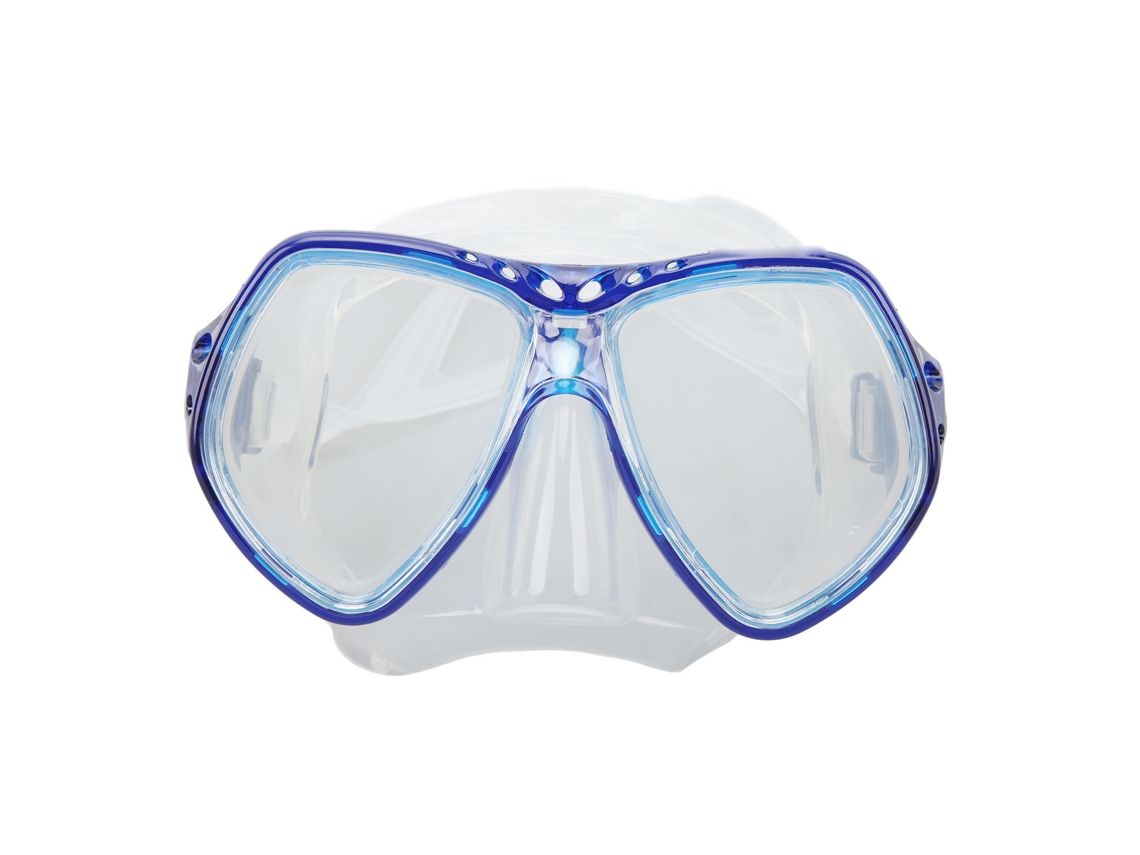 Gafas De Buceo Y Natación Con Lentes Templadas, Ajustables Y Antivaho Para Niños Y Adultos - Azul