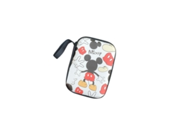 Bolsa De Monedas Rectangular Grande De Dibujos Animados, Funda Para Auriculares, Para Cable De Cargador Y Llave