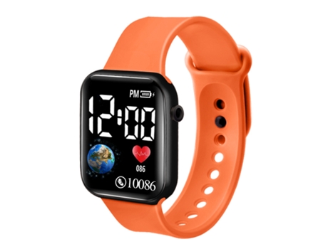Smartwatch CO-Phénix Bluetooth con correa de watch de silicona dorada Z2Plus