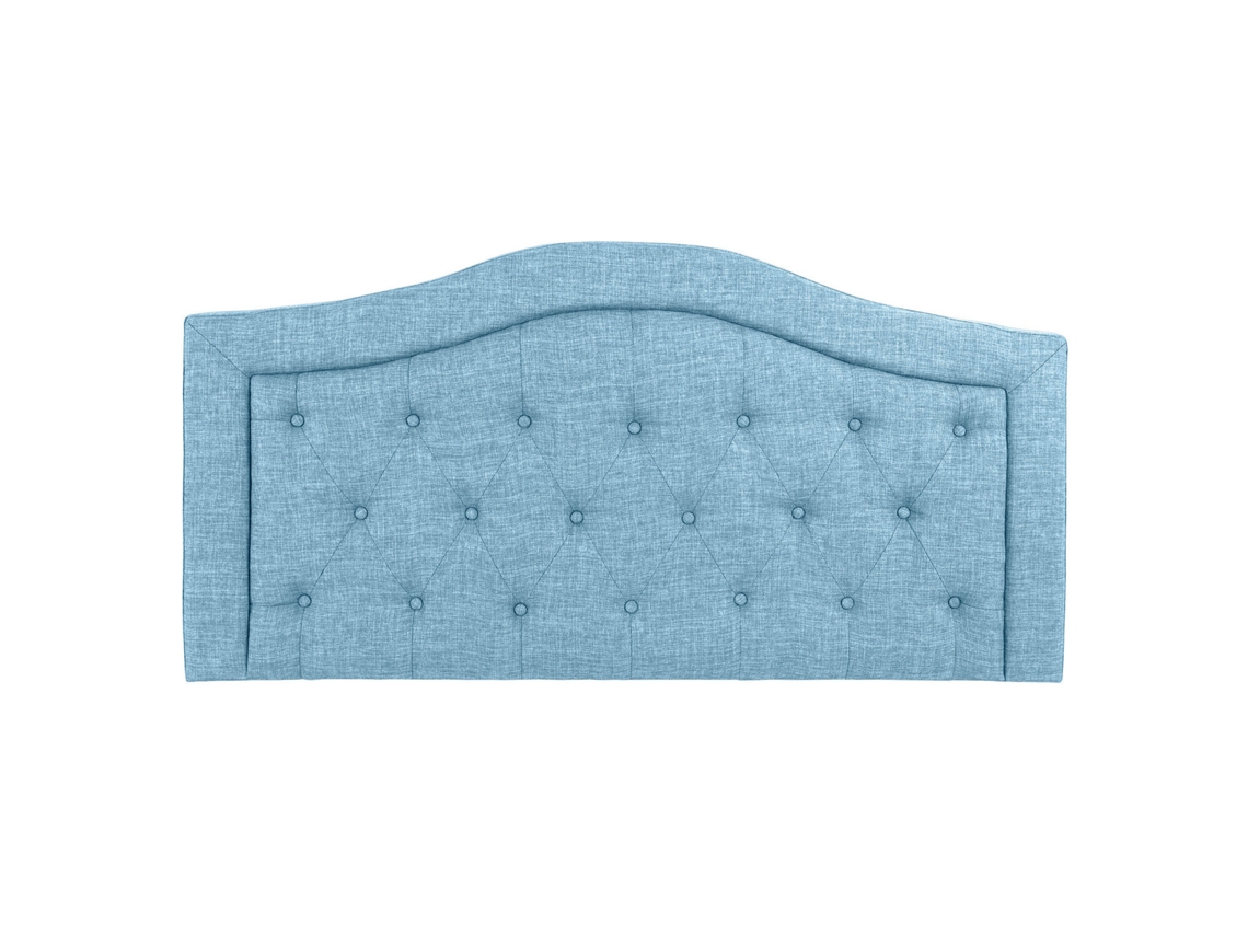 Cabecero Cama Poliester Madera Capitone 145x8x72cm