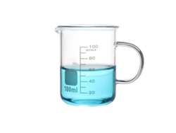 2026-vaso De Precipitado Resistente A Altas Temperaturas Con Mango Y Escala Capacidad 50/100/250/500/1000ml Vidrio Sin Plomo Qinhai