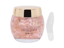 Máscara De Pétalos De Rosa Hidratante Para Dormir Crema Facial Nocturna Hidratante 4.2oz