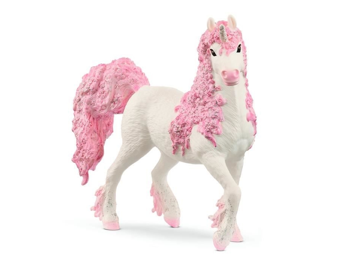 Figura de yegua unicornio con flores, SCHLEICH 70831 Bayala, 4 años