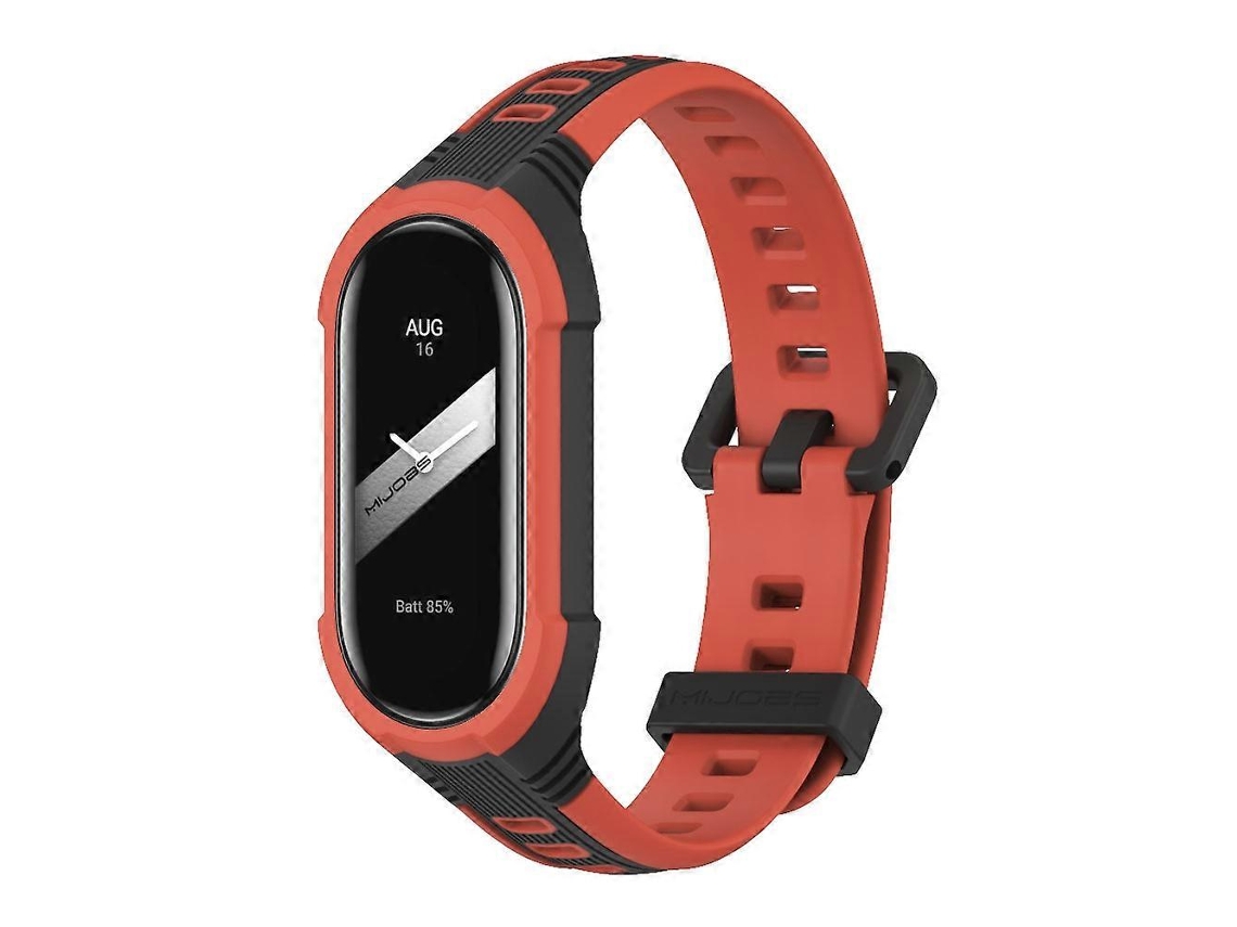Pulsera de silicona bicolor Unibody de Mijobs para Xiaomi Mi Band 8