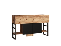Consola con almacenaje de estilo industrial TARI CONCEPT U