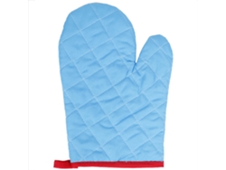 Guante para microondas resistente al calor y antideslizante, azul