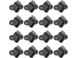 Protectores 16 Esquinas Cajas Madera Piezas Color Negro
