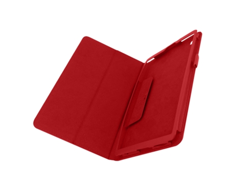 Funda Samsung Galaxy Tab A7 Lite Cierre Soporte Interior Tacto Suave Rojo AVIZAR