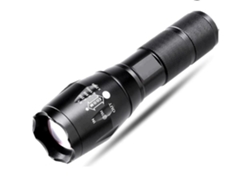 Linterna Led Negra Potente