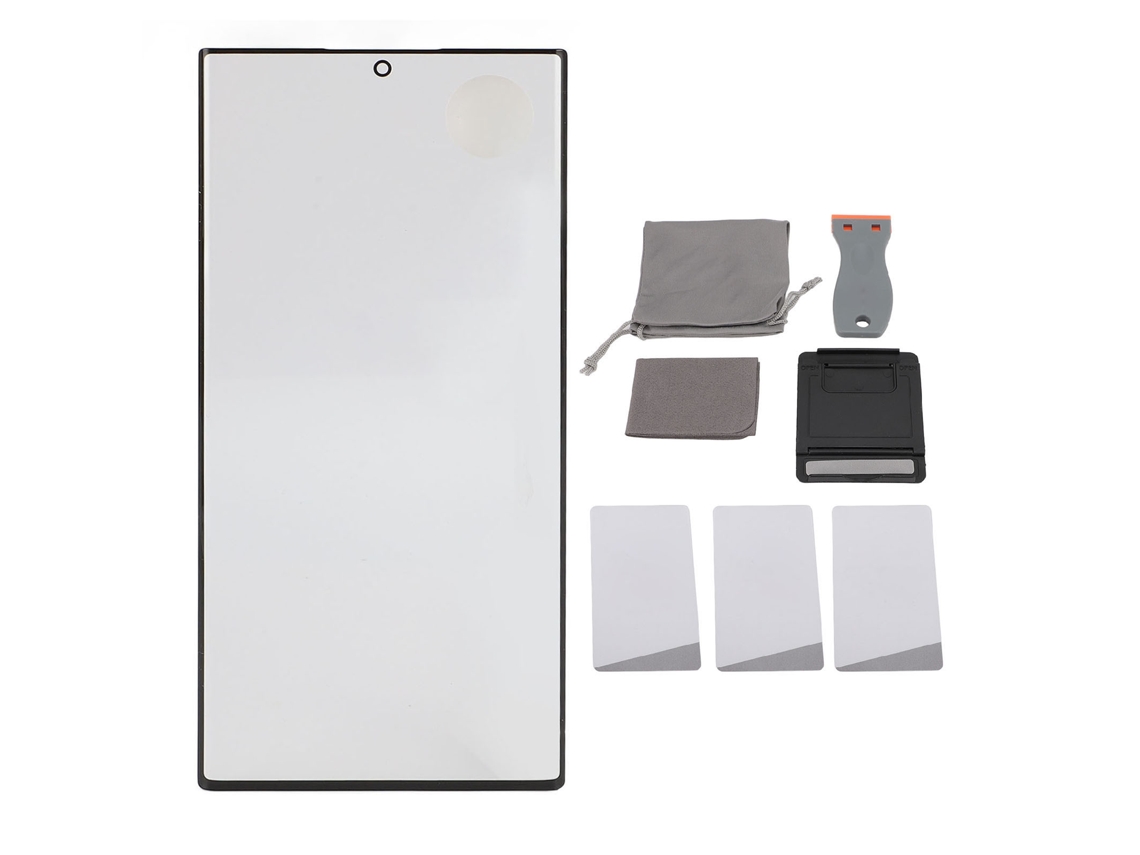 Protector De Pantalla Frontal De Cristal Externo Con Kit De Reparación Antiarañazos Para Galaxy S22 Ultra 5g