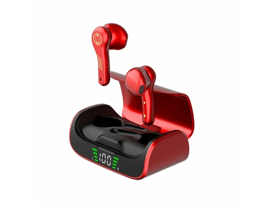 Auriculares Yizhood True Wireless Bluetooth Rojo