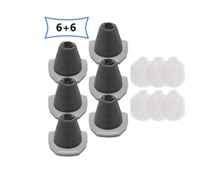 Accesorio Aspiradores EUREKA 6 filtros Nes215A Nes210Nes212Nes215