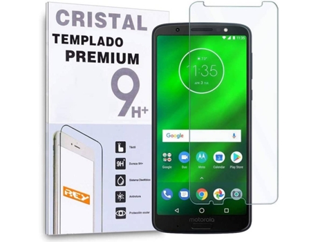 Protector Cristal Templado Motorola Moto G6 Plus HONGWE.
