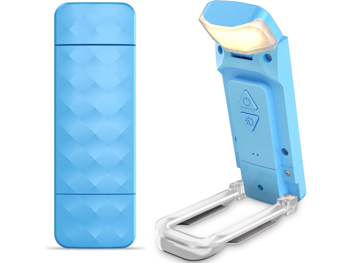Con Clip, Mesita De Noche Recargable Por Usb