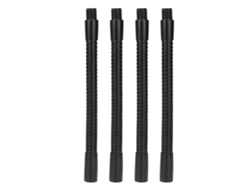 4 Mangueras Flexibles De Aluminio Con Cuello De Cisne De 10 Mm Y 15 Cm De Longitud Para Lámparas. Accesorios De Iluminación.