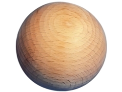 Rayher - bola de madera cruda