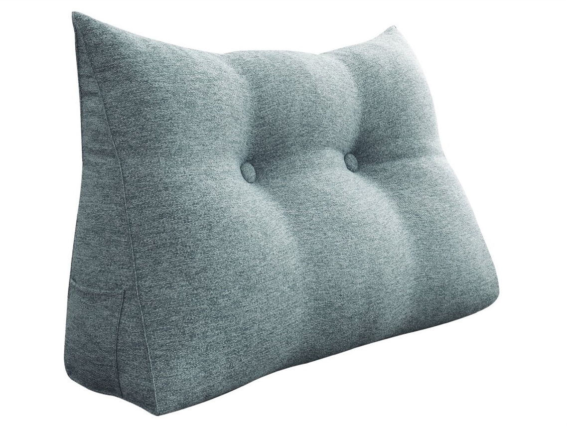 Cojín VERCART Gris 60x20x50 cm