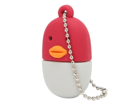HURRISE Memoria USB Ultra Estable Lindo Memoria USB Flash Mini Memoria USB Computadora Interna Pollo 64Gb