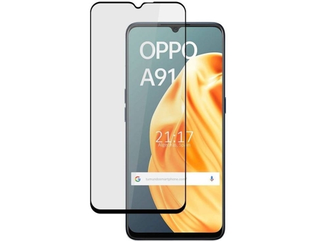 Protector de Pantalla Oppo A91 TUMUNDOSMARTPHONE 5D Full Glue
