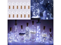 2026altiro-guirnalda De Luces Para Botellas, 12 Luces Led Con Batería, Cable De Cobre De 2 M Para Decoración De Fiestas Navideñas Diy.